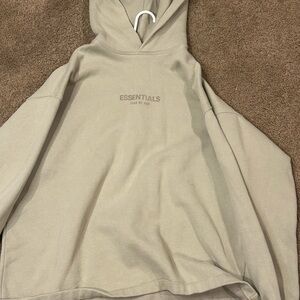 Essentials Light Beige Hoodie